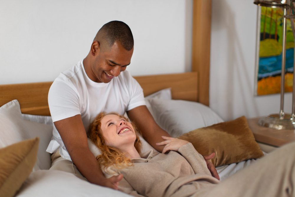 Langages d'amour d'un couple par le toucher physique