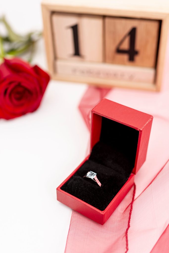 bague de demande en mariage