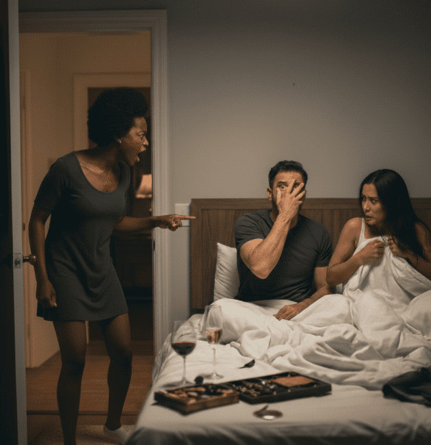 Infidelite dans le couple et flagrant deli d'adultere