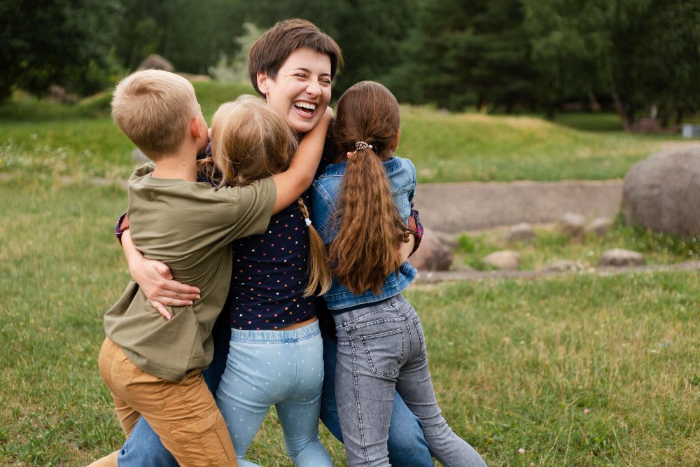 Place du beau-parent dans une famille recomposee heureuse