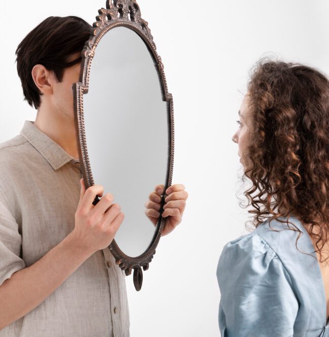 L'effet miroir en amour d'un couple