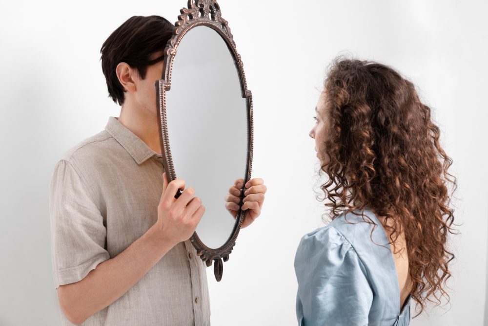 L'effet miroir en amour d'un couple